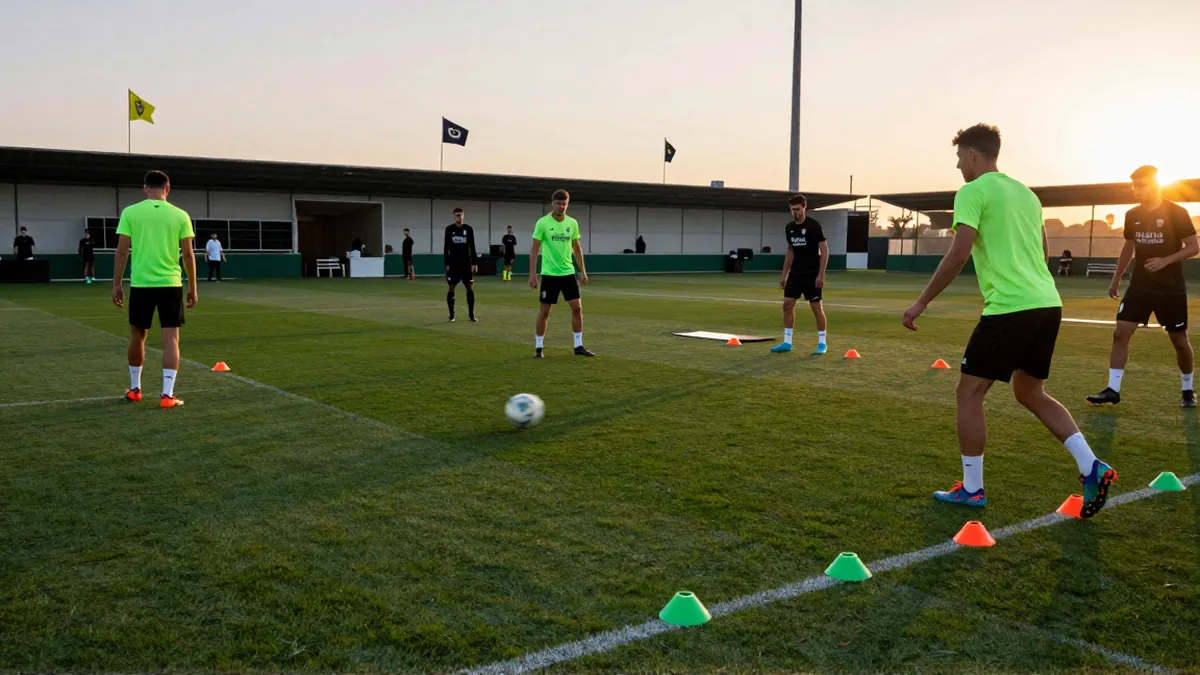 Córdoba CF atrae a 300 seguidores en sesión abierta